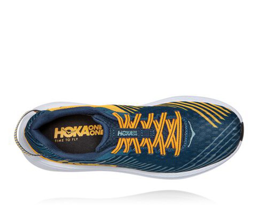 Hoka One One Rincon Löparskor Herr - Marinblå/Vita - MAWEZ-6587